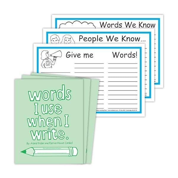 Words I Use When I Write Class Set - Grades 1 to 2 - Pack of 25 Dictionaries and 9 Posters 2212261
